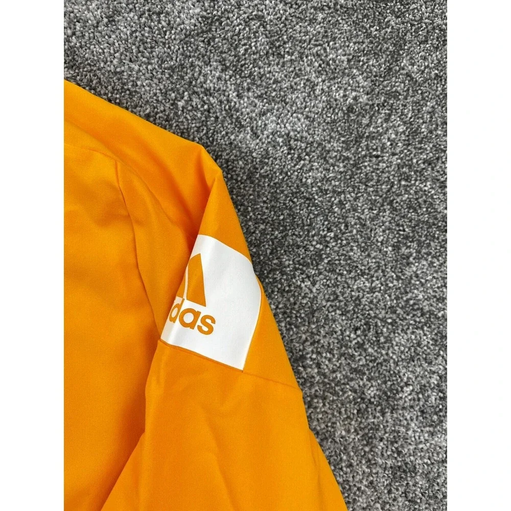 Adidas Jacket Mens Medium Collegiate Game Mode Long‎ Sleeve Quarter Zip Yellow
